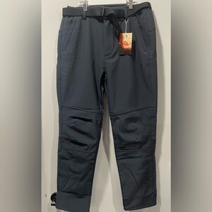 ATLASLAVA Outdoor Shareson Men’s waterproof hiking pants Sz. Medium NWT. Blue.